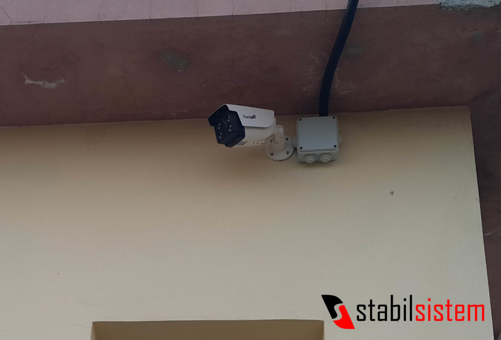 kıbrıs lefkoşa güvenlik kamera sistemi kurulumu cctv 2+1 kablo ve kutu